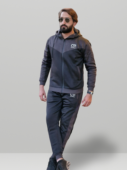 Black Track Suit – Stylish & Warm Winter Wear