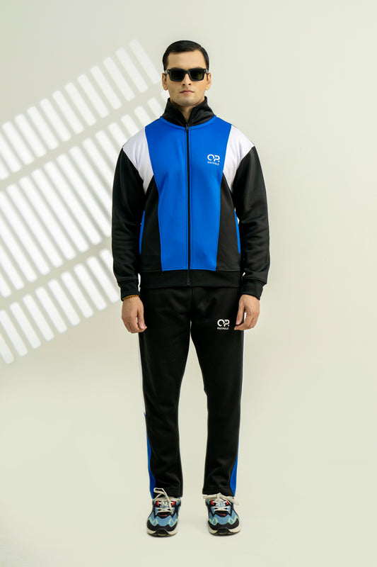Black & Blue Track Suit – Gym wear & Sportswear