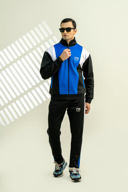 Black & Blue Track Suit – Gym wear & Sportswear