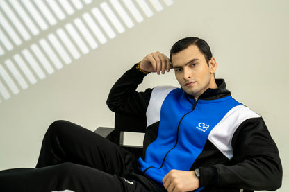 Black & Blue Track Suit – Gym wear & Sportswear